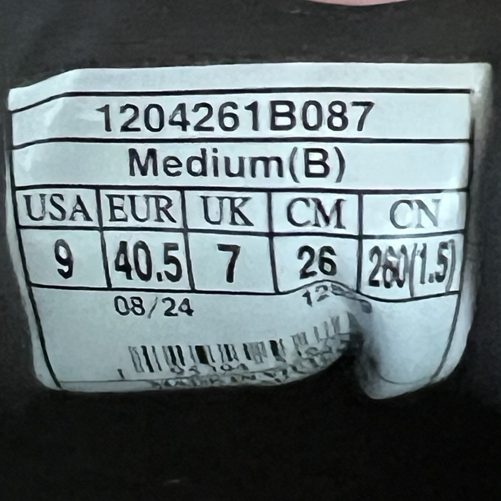 Brooks Adrenaline GTS 24 Women's Size 9 B Black White Running Shoes 1204261B087 - Picture 9 of 9